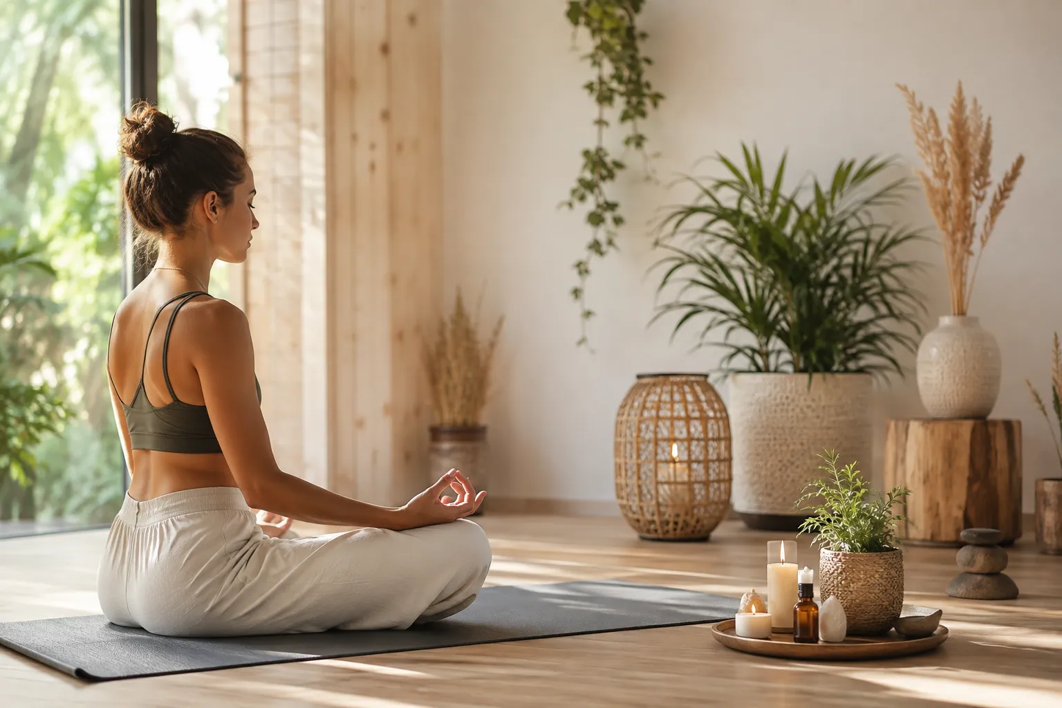 Méditation dans un espace zen : pratique énergétique et recentrage